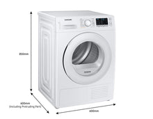 Load image into Gallery viewer, Samsung DV80TA020TE 8kg Heat Pump Tumble Dryer A++
