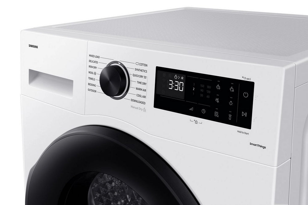 Samsung DV90CGC0A0AEEU 9kg Heat Pump Tumble Dryer - White