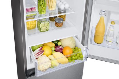Samsung RB34C632ESA/EU 59.5cm 65/35 Split Fridge Freezer - Silver / White