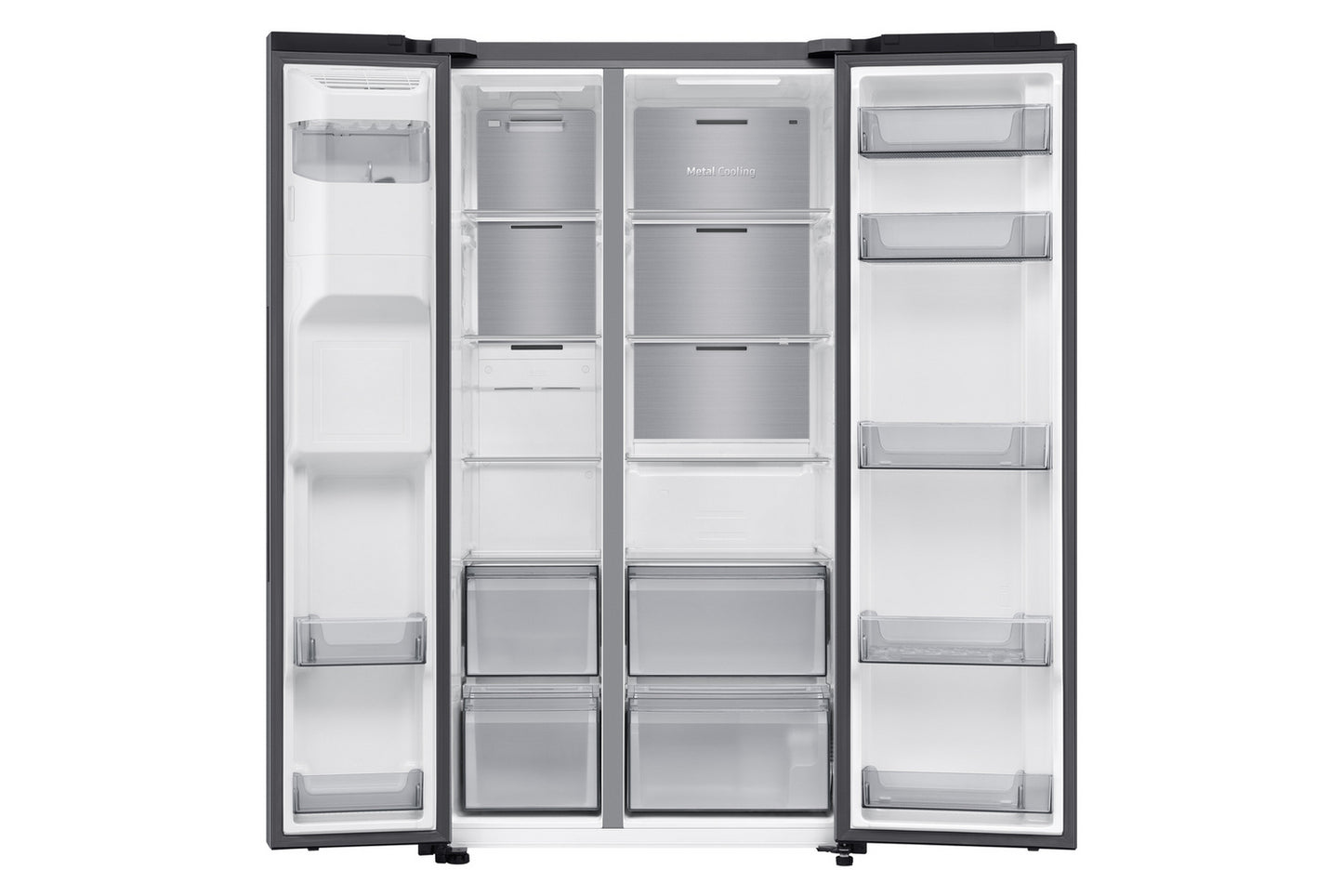 Samsung RS70F64KETEU 91cm Side by Side American Fridge Freezer - Silver