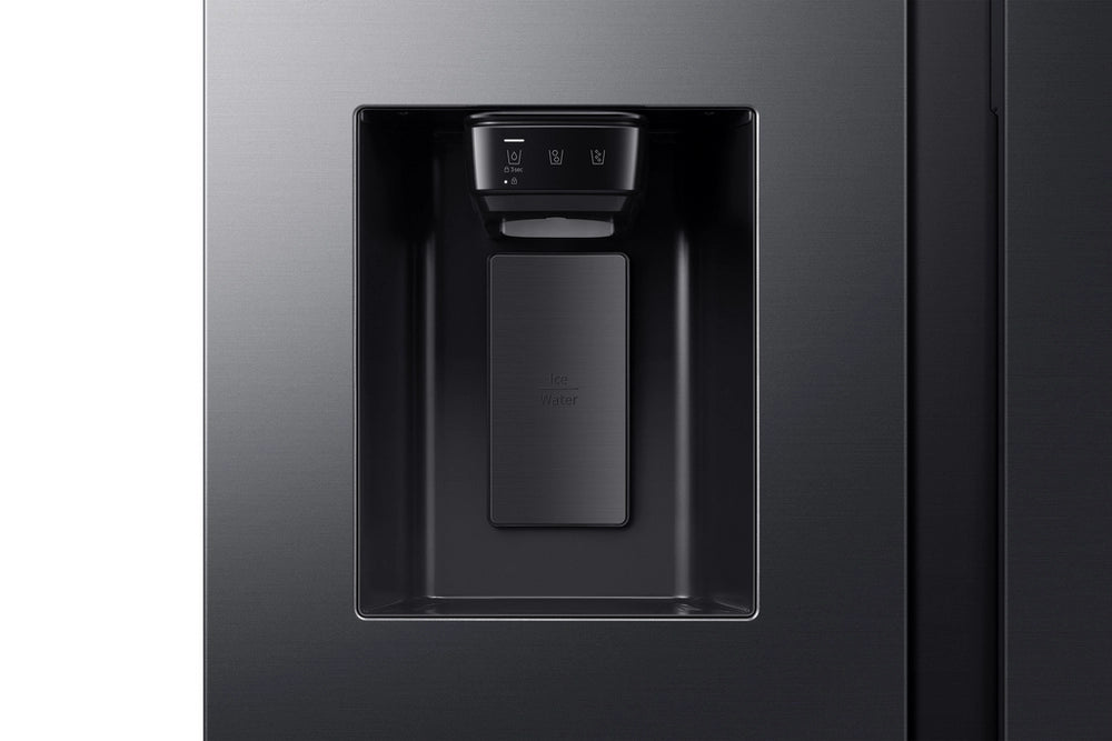 Samsung RS70F66KCFEU 91cm Side by Side American Fridge Freezer - Black