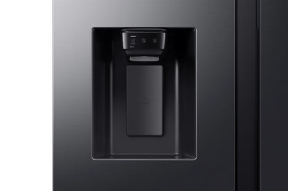 Samsung RS70F66KCFEU 91cm Side by Side American Fridge Freezer - Black