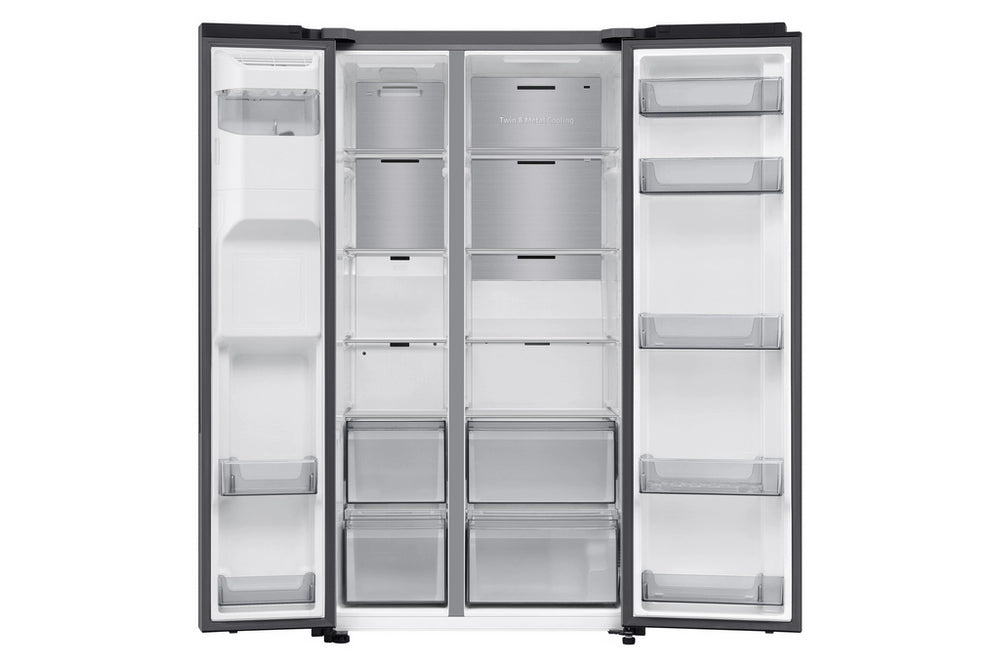 Samsung RS70F66KCTEU 91cm Side by Side American Fridge Freezer - Silver