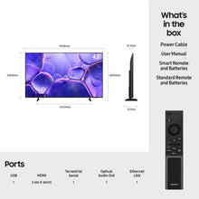Load image into Gallery viewer, Samsung UE43U8020FKXXU 43&quot; 4K Crystal UHD Smart TV
