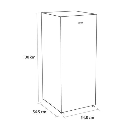 Sensis RFTLF01Z54EW 55cm Low Frost 138cm Tall Freezer - White