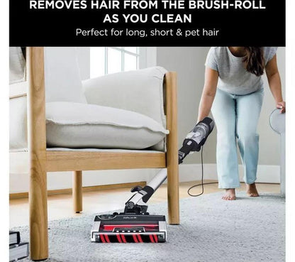 Shark HZ3000UKT Shark Stratos Anti Hair Wrap Plus Anti-Odour Corded Stick Vacuum - Black/Chrome