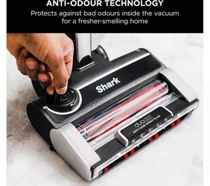 Shark HZ3000UKT Shark Stratos Anti Hair Wrap Plus Anti-Odour Corded Stick Vacuum - Black/Chrome