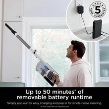 Load image into Gallery viewer, Shark IZ380UKT PowerPro Pet Cordless Stick Vacuum Cleaner - 50 Minutes Run Time - Java Metallic
