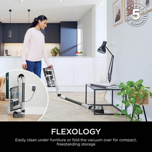 Shark IZ380UKT PowerPro Pet Cordless Stick Vacuum Cleaner - 50 Minutes Run Time - Java Metallic