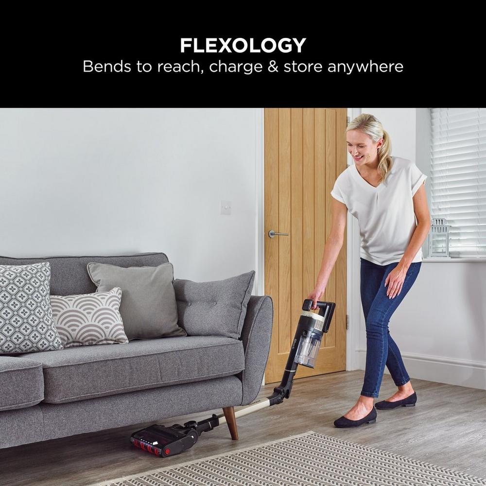 Shark IZ420UKT Stratos Cordless Stick Vacuum Cleaner - Pet Pro Model - 120 Minutes Run Time - Copper