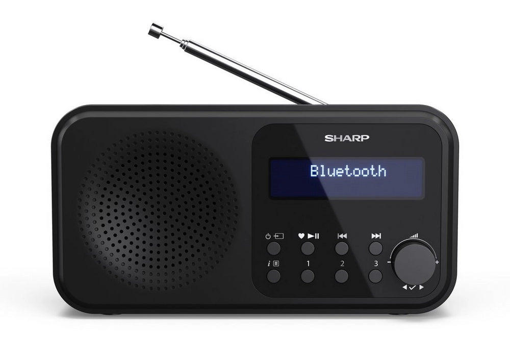 Sharp DR-P420BK Wireless DAB Radio - Black