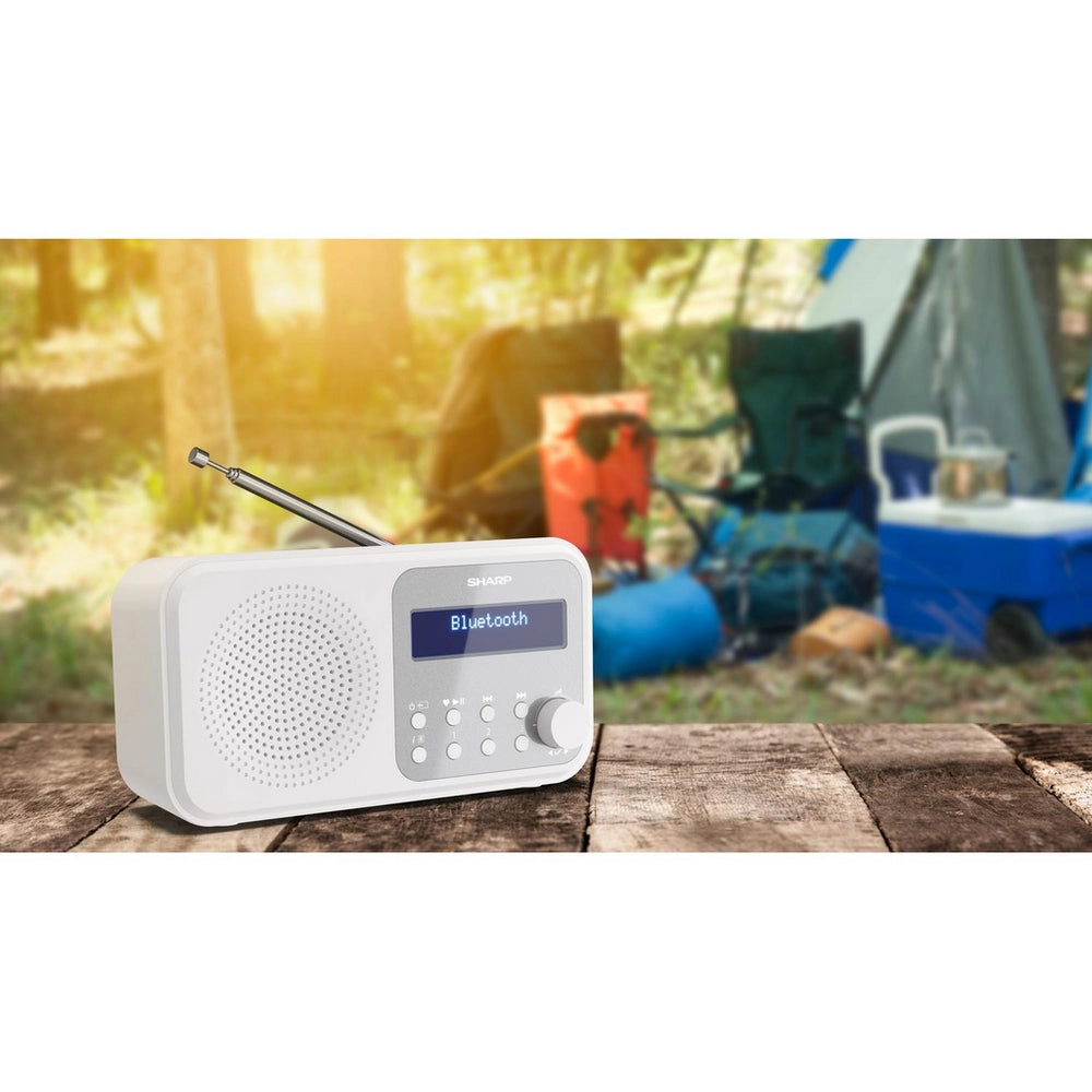 Sharp DR-P420WH Wireless DAB Radio - White