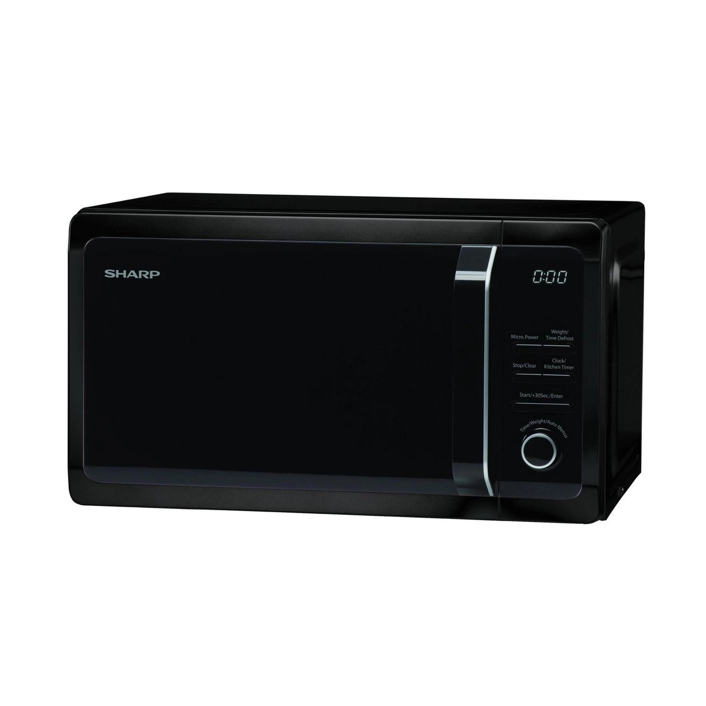 SharpR274KM Solo Digital Microwave 20 Litre Capacity 800 Watt Black