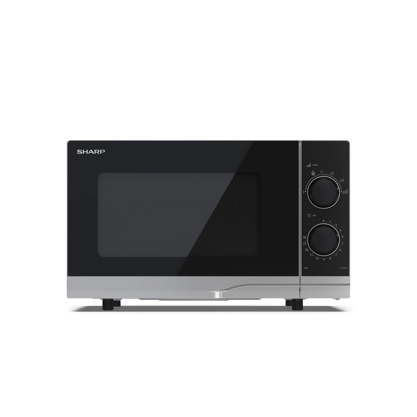 Sharp YC-PS201AU-S 20 Litres 700Watt Microwave Oven - Silver