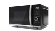 Load image into Gallery viewer, Sharp YC-QC254AU-B 25 Litres Flatbed Convection Oven Microwave with Grill - Black
