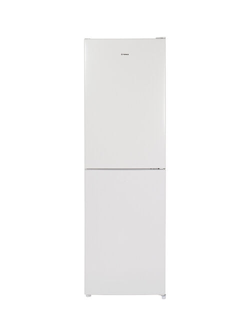Teknix SMF1755W 254L Smart Frost Fridge Freezer, White