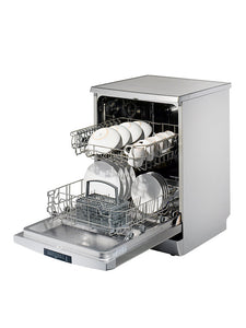 Teknix TFD615S 60cm Freestanding Dishwasher, Stainless Steel