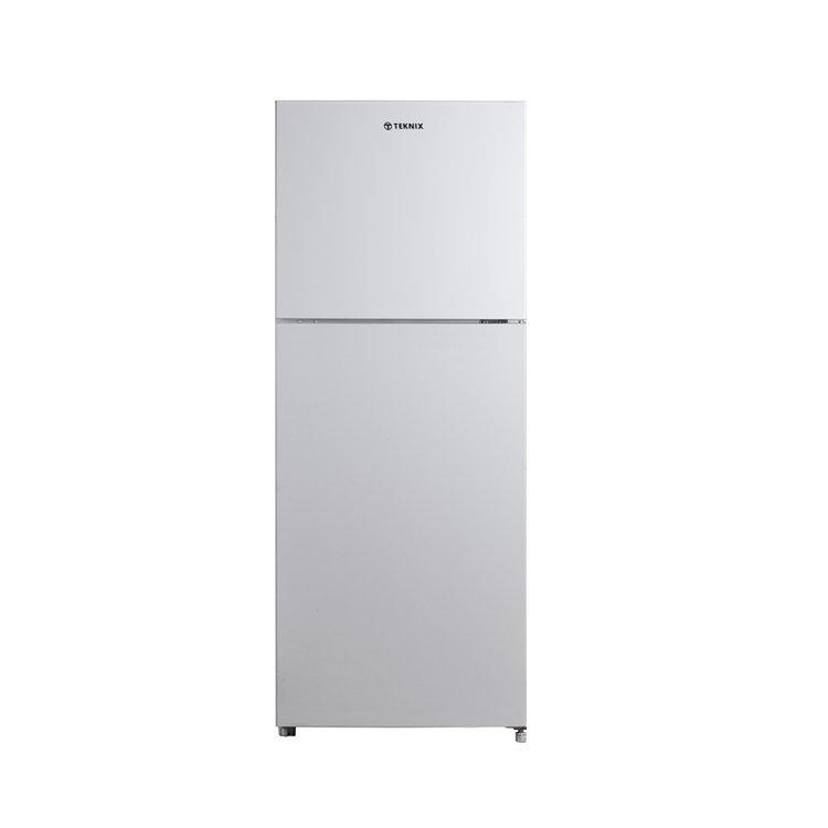 Teknix TM1148W Top Mount Fridge Freezer, Static, White