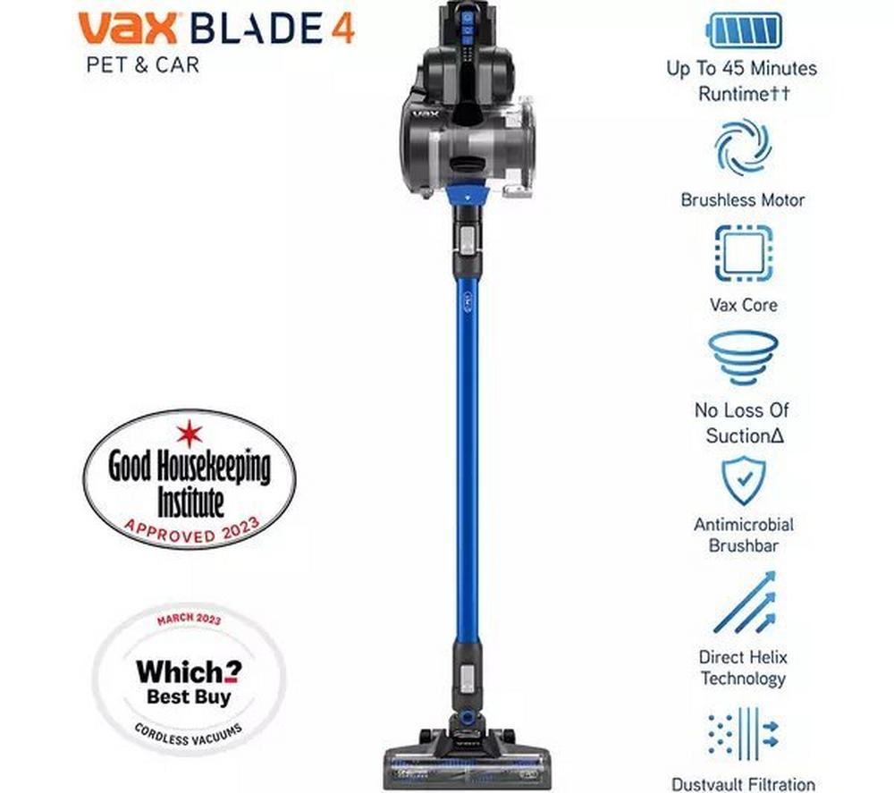 VAX CLSV-B4KC Cordless Vacuum - Pet & Car - Blue