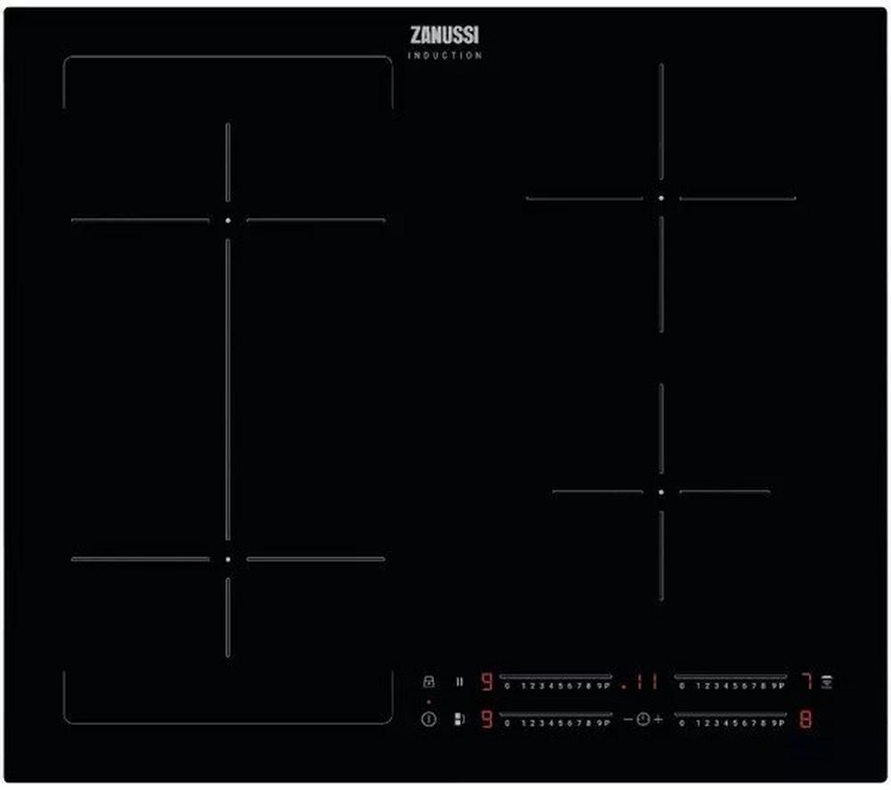 Zanussi ZIFN644K 59cm Induction Hob - Black Zanussi ZIFN644K 59cm