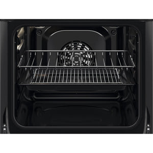 Zanussi ZOHHC0X2 60cm Built In Electric Single Oven - Stainless Steel