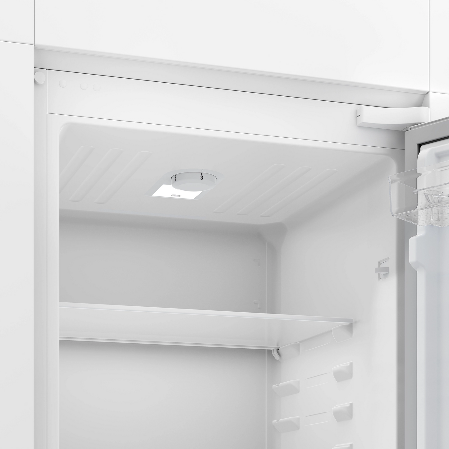Zenith ZICSD455 54cm 50/50 Integrated Manual Fridge Freezer