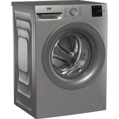 Beko BMN3WT3841S 8kg 1400 Spin EnergySpin Washing Machine - Silver