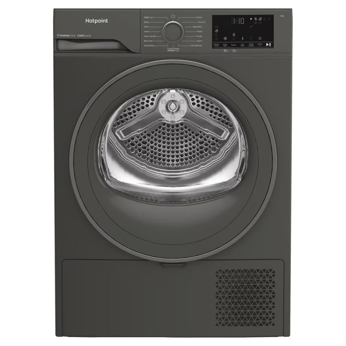 Hotpoint CHSD82MGGUK Freestanding 8kg Heat Pump Tumble Dryer Grey