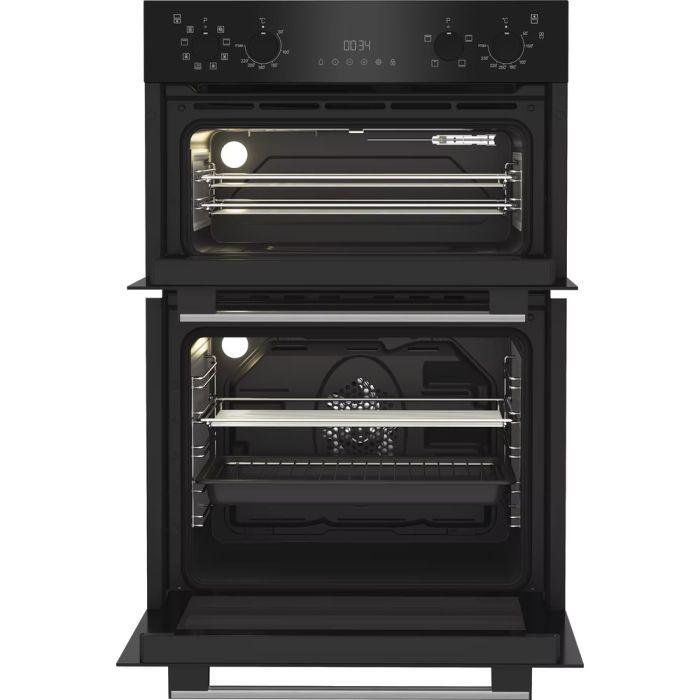 Hotpoint DIH82GB Built In Electric Multifunction Double Oven - Black