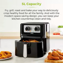 Load image into Gallery viewer, Tower T17090 Vortx 5 Litre Manual Air Fryer
