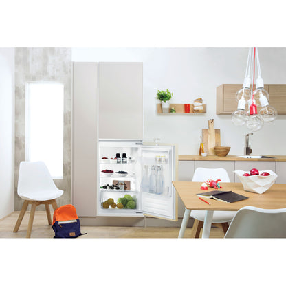 Indesit INS9011 Built In Larder Fridge - Sliding Hinge