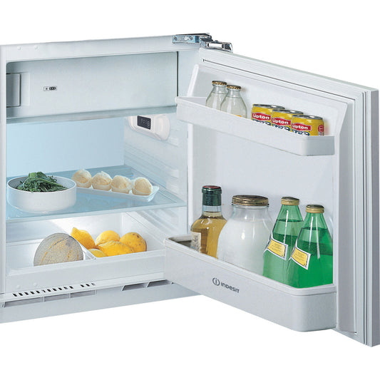 Indesit INBUF011 Built In Under Counter Refridgerator With 4* Ice Box.