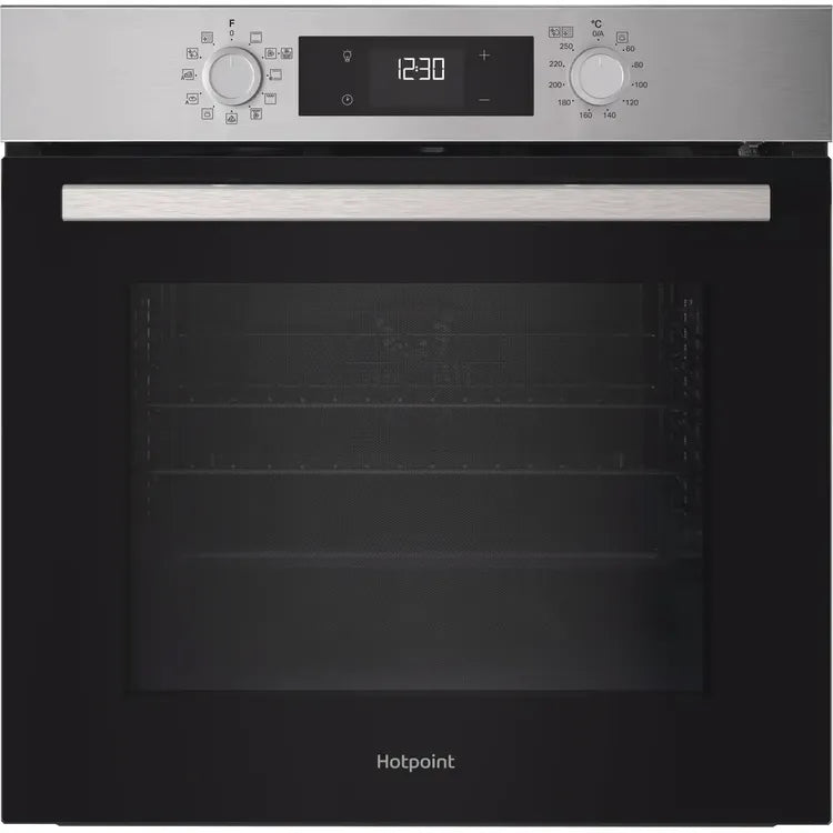 Hotpoint - HO278PXUK - Class 2 Single Fan Oven - Dual Clean - Black