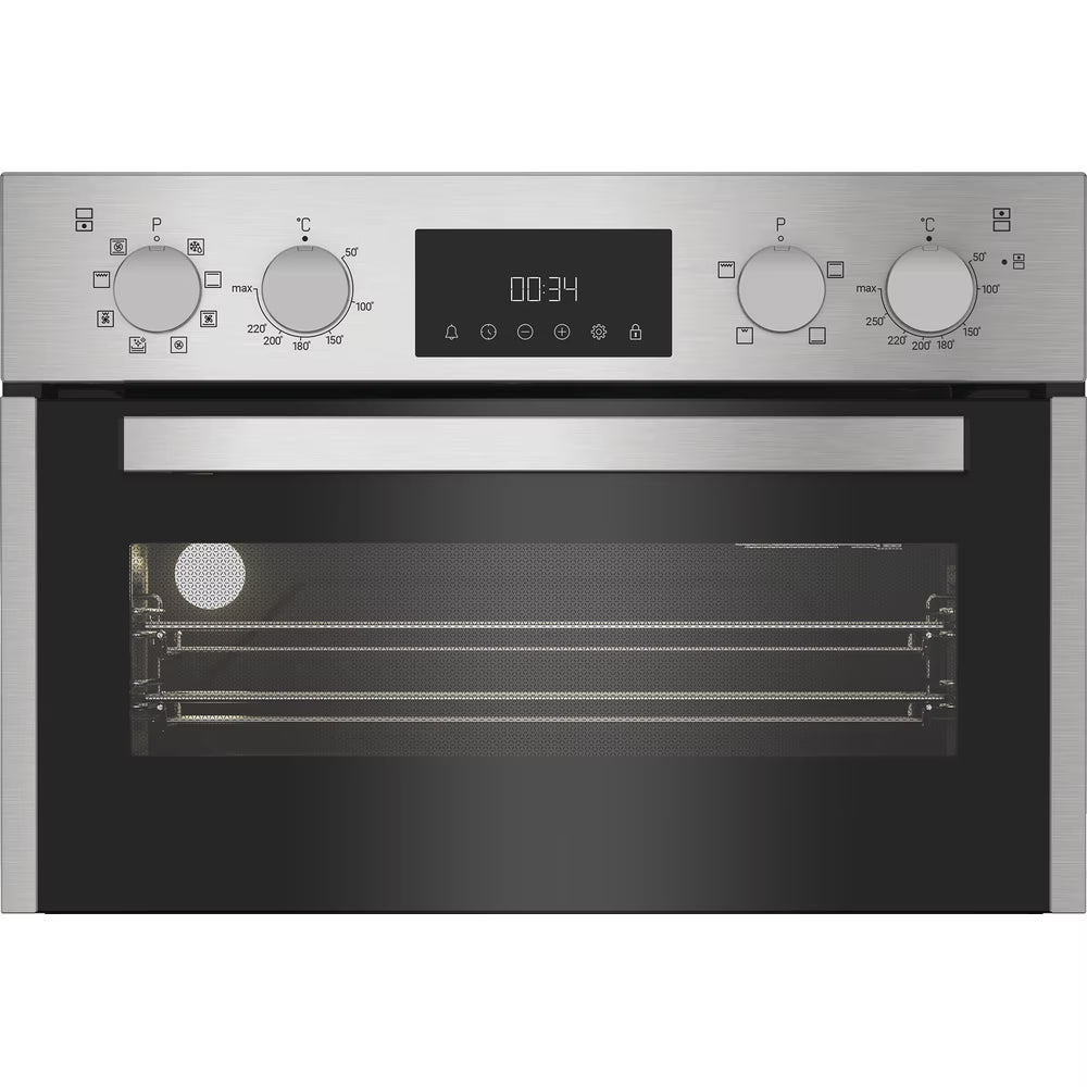 Hotpoint DIH82D1IX Built In Double Fan Oven with Telescopic Shelf