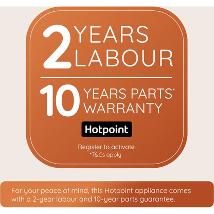Hotpoint HPKF5351XP4UK Dual No Frost 3 Door  Fridge Freezer with VitalCare - Brushed Steel