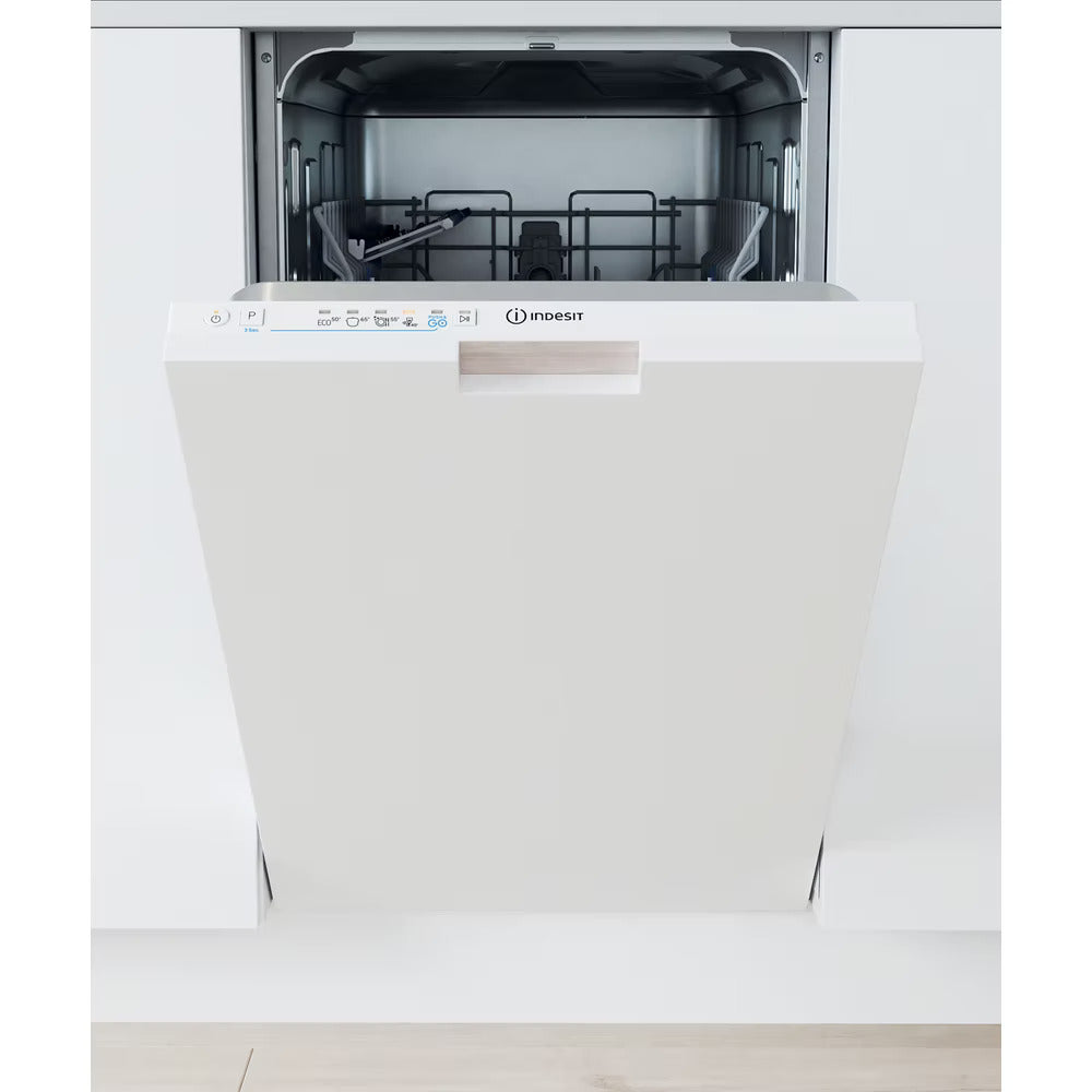 Indesit  IN2IE10CS80UK Integrated dishwasher: slim - 45cm