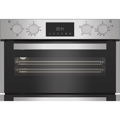 Hotpoint DUH12D1IX Built Under Electric Fan Oven 48L / 38L - Stainless Steel with Telescopic Shelf