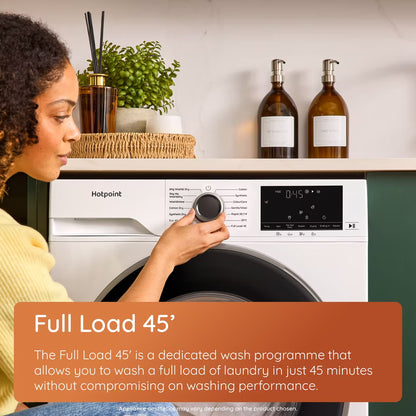 Hotpoint HBD8680GANTISTAINUK AntiStain 8kg Wash 6kg Dry Washer Dryer with PetHairCare