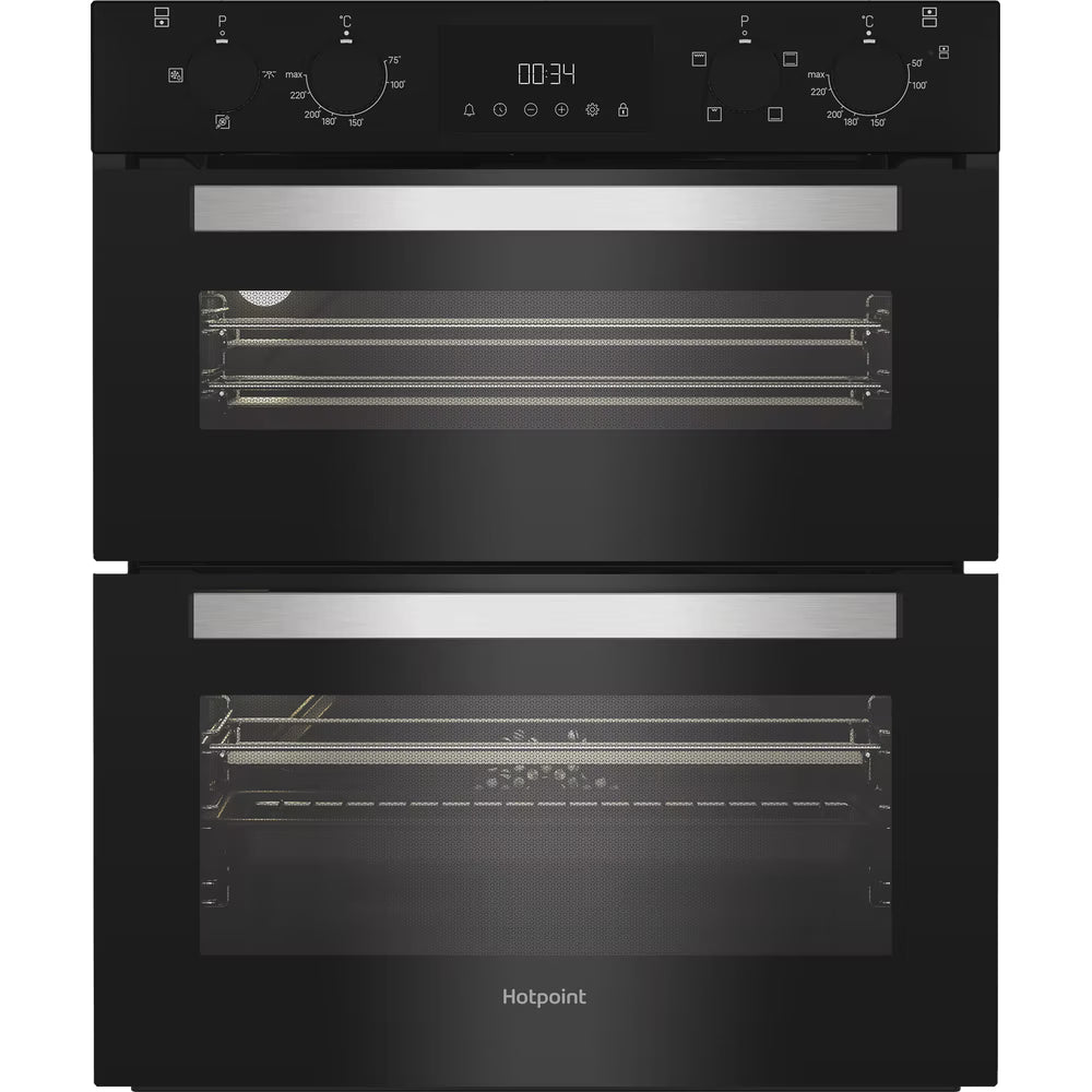 Hotpoint DUH10DB - Built Under Electric Fan Oven 48L / 38L - Black