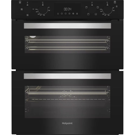 Hotpoint DUH10DB - Built Under Electric Fan Oven 48L / 38L - Black
