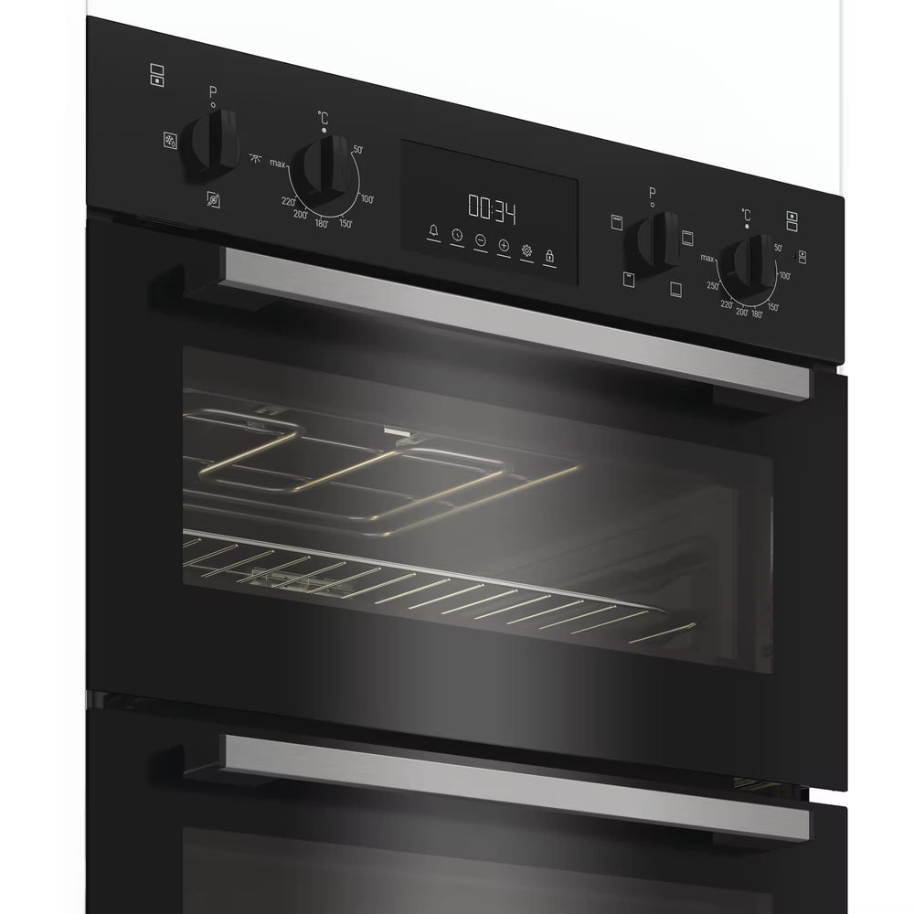 INDESIT DII10DB  - Built In Electric Fan Oven 69L / 36L - Black