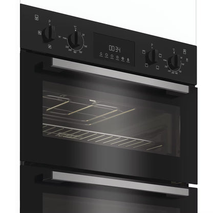 INDESIT DII10DB  - Built In Electric Fan Oven 69L / 36L - Black