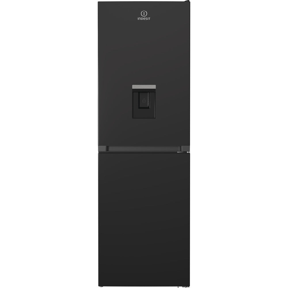 Indesit Total No Frost IBTNF 60182 B AQUA UK Fridge Freezer - Black