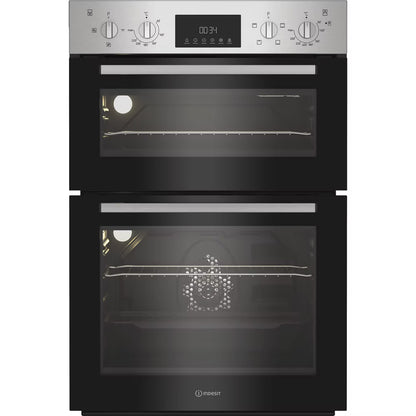 INDESIT DII10DIX - Built In Electric Fan Oven 69L / 36L - Stainless Steel