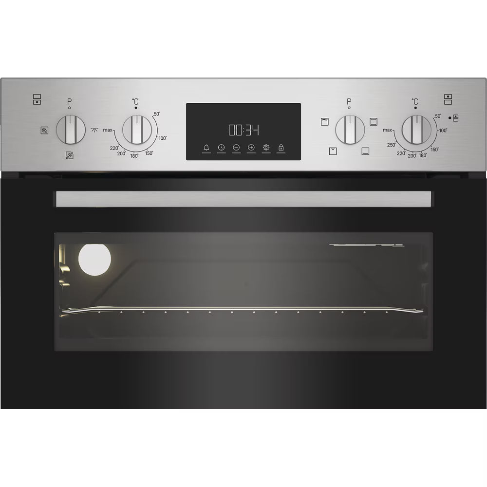 INDESIT DII10DIX - Built In Electric Fan Oven 69L / 36L - Stainless Steel