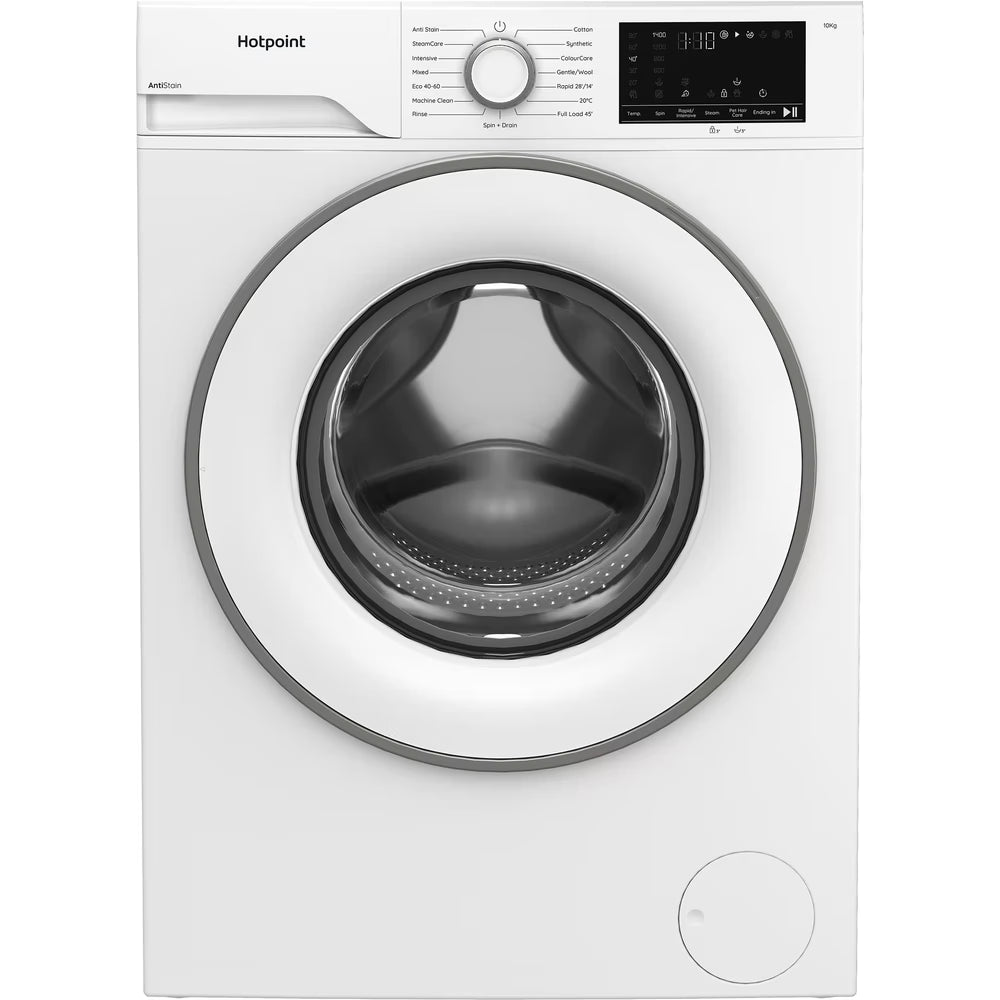 Hotpoint H101ANTISTAINUK - freestanding front loading washing machine 10kg