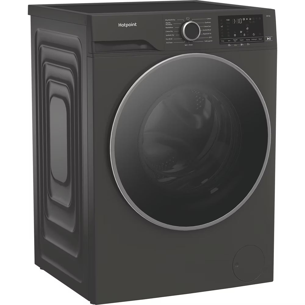 Hotpoint HBD8680GANTISTAINUK AntiStain 8kg Wash 6kg Dry Washer Dryer with PetHairCare