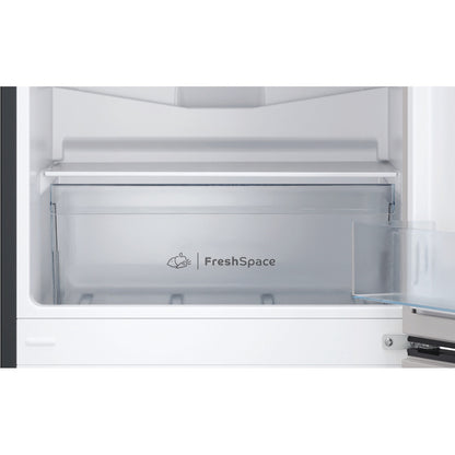 Indesit IB55532BUK 55cm Low Frost Freestanding fridge freezer Black