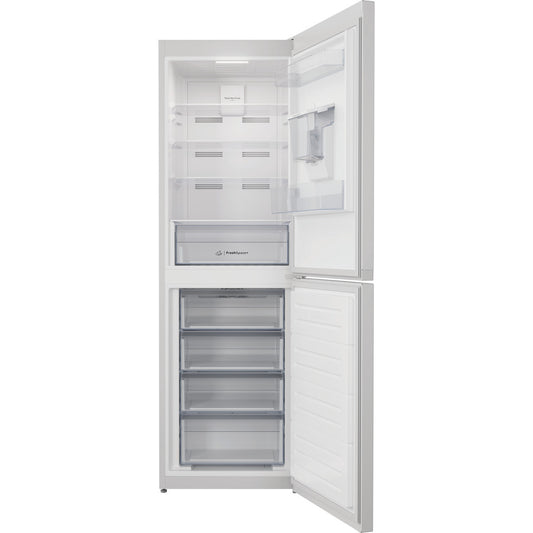 Indesit Total No Frost IBTNF 60182 W AQUA UK Fridge Freezer - White