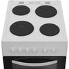 Indesit ITE5EMW 50cm Electric Twin Cooker - White